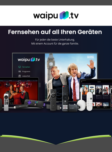 waipu.tv Perfect Plus + 4K Stick für 64,98€