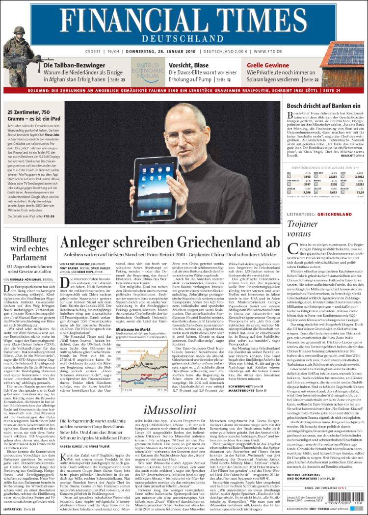 Financial Times Deutschland Abo