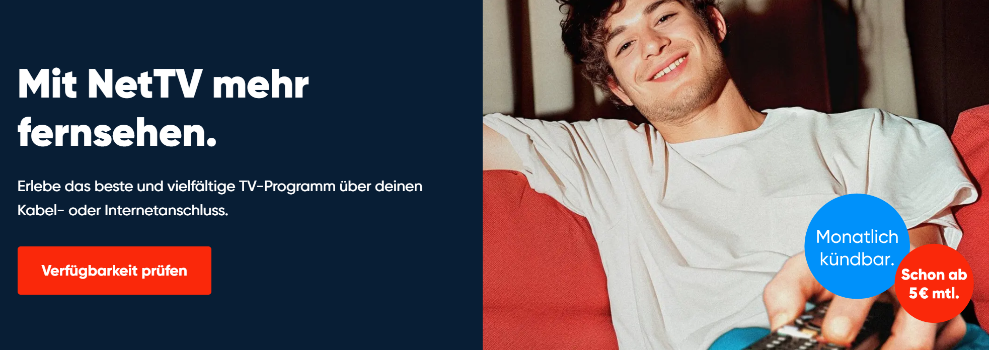 Banner des Anbieters NetCologne.