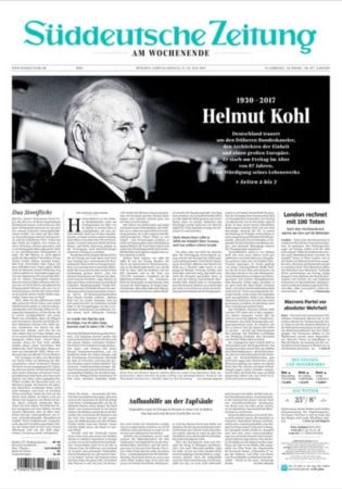 Süddeutsche Zeitung am Wochenende