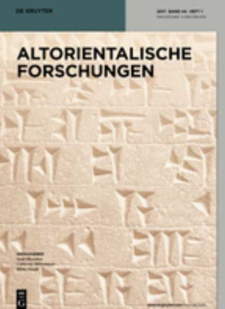 Altorientalische Forschungen