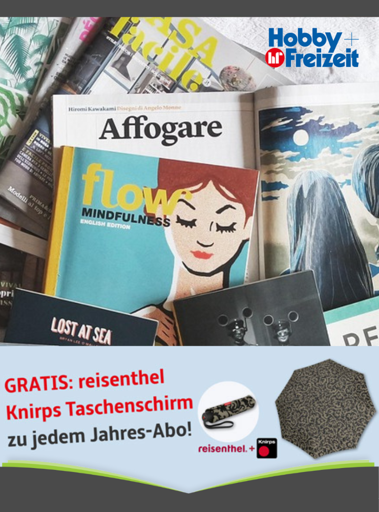 Gratis Knirps Regenschirm zum Jahresabo