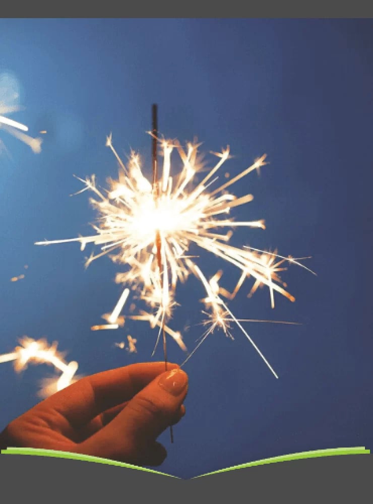 Mit einem Zeitschriftenabo Neujahrsvorsätze einhalten