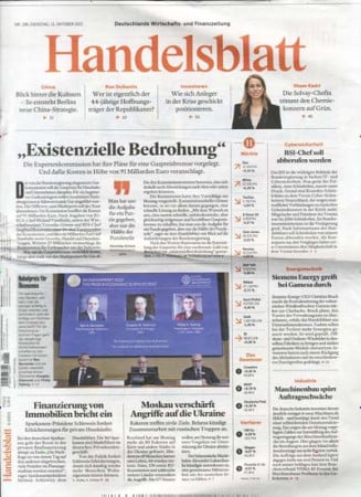 Handelsblatt – Cover