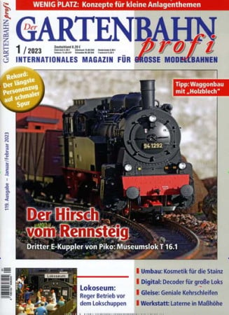 Gartenbahn Profi