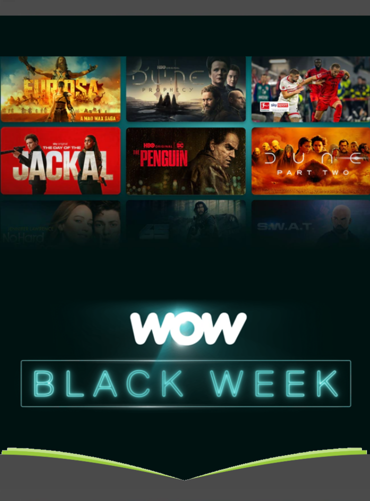1 Jahr WOW Filme & Serien für 2,98€ mtl.