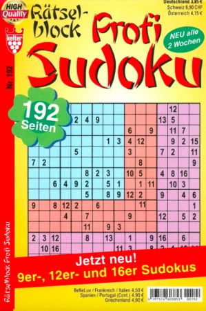 Rätselblock Sudoku