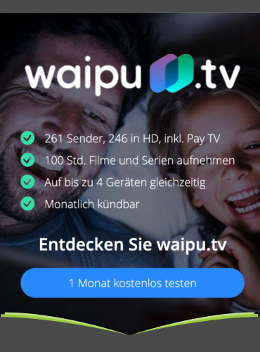 waipu.tv Perfect Plus 1 Monat gratis