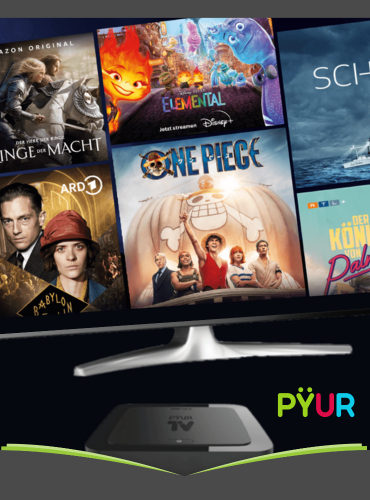 PYUR TV HD Abo 6 Monate gratis 