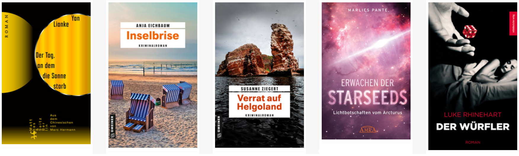 Auswahl an Büchern bei 24symbols.