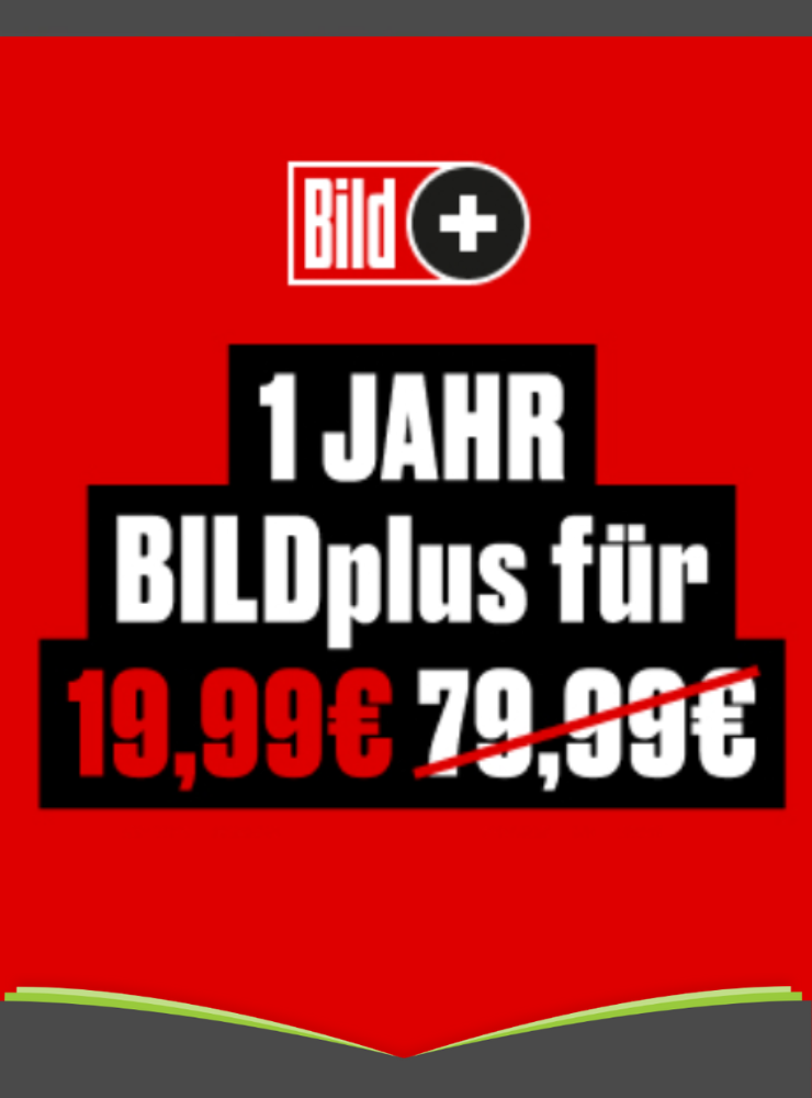 1 Jahr BILDplus für 19,99€ verschenken