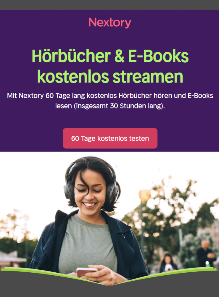 60 Tage Nextory gratis streamen