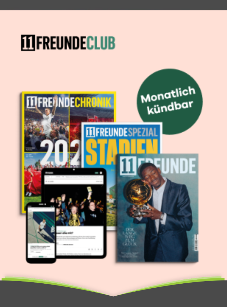 WM '26: 11FREUNDE Club Abo für 8€ mtl.