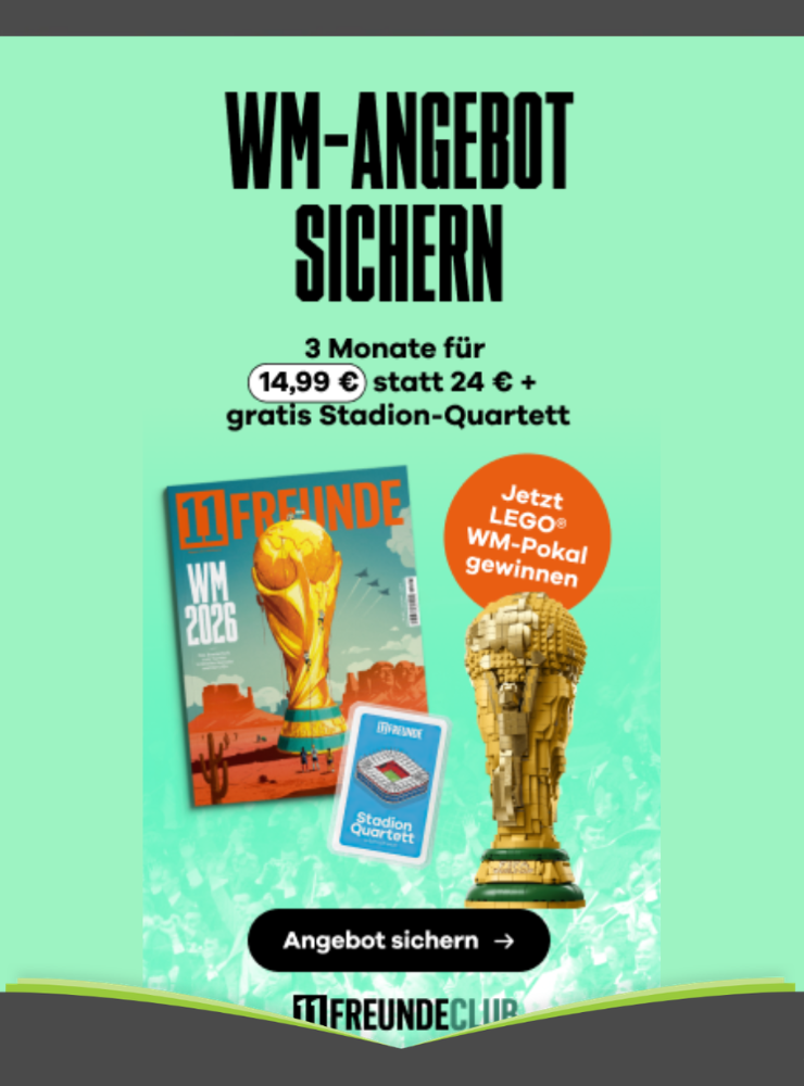 3 Monate 11FREUNDE Club Abo für 14,99€