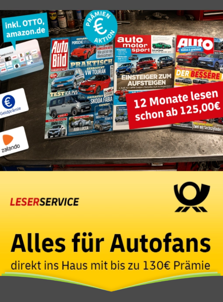 Automagazine mit Prämienerhöhungen