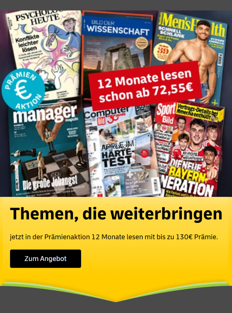 Prämienaktion beim Leserservice